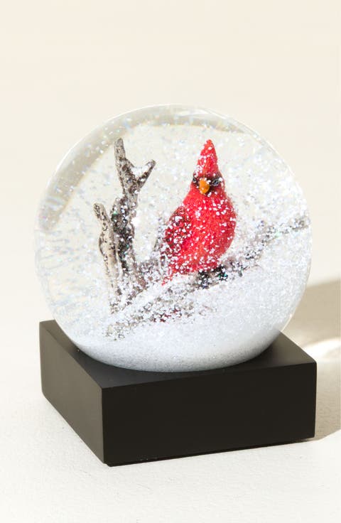 Comforting Cardinal Snow Globe by Big Trike Inc.