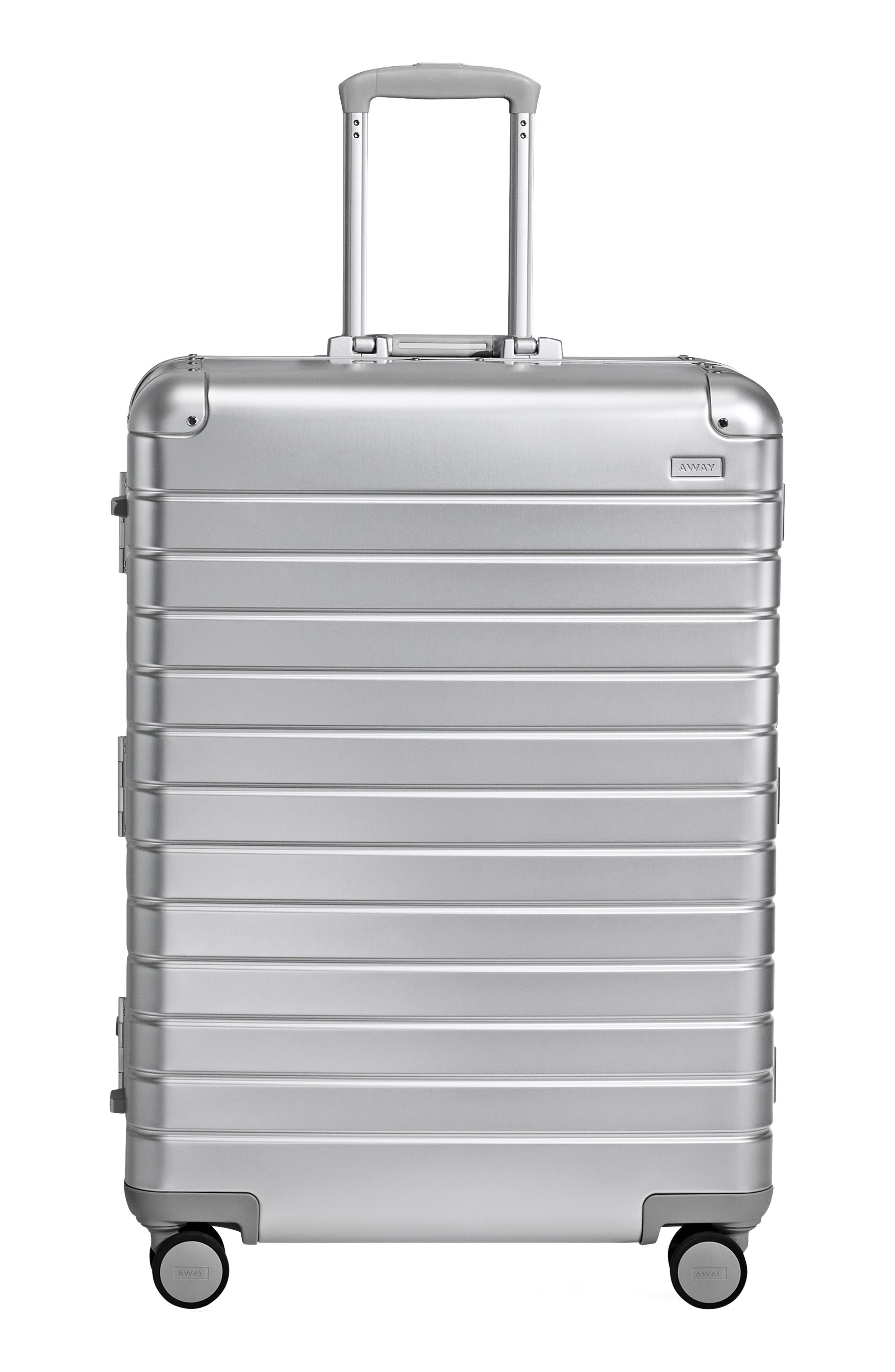 Away The Large Suitcase: Aluminum Edition, Main, color, Silver