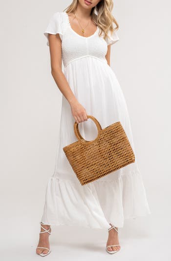 Short Sleeve Midi Dress