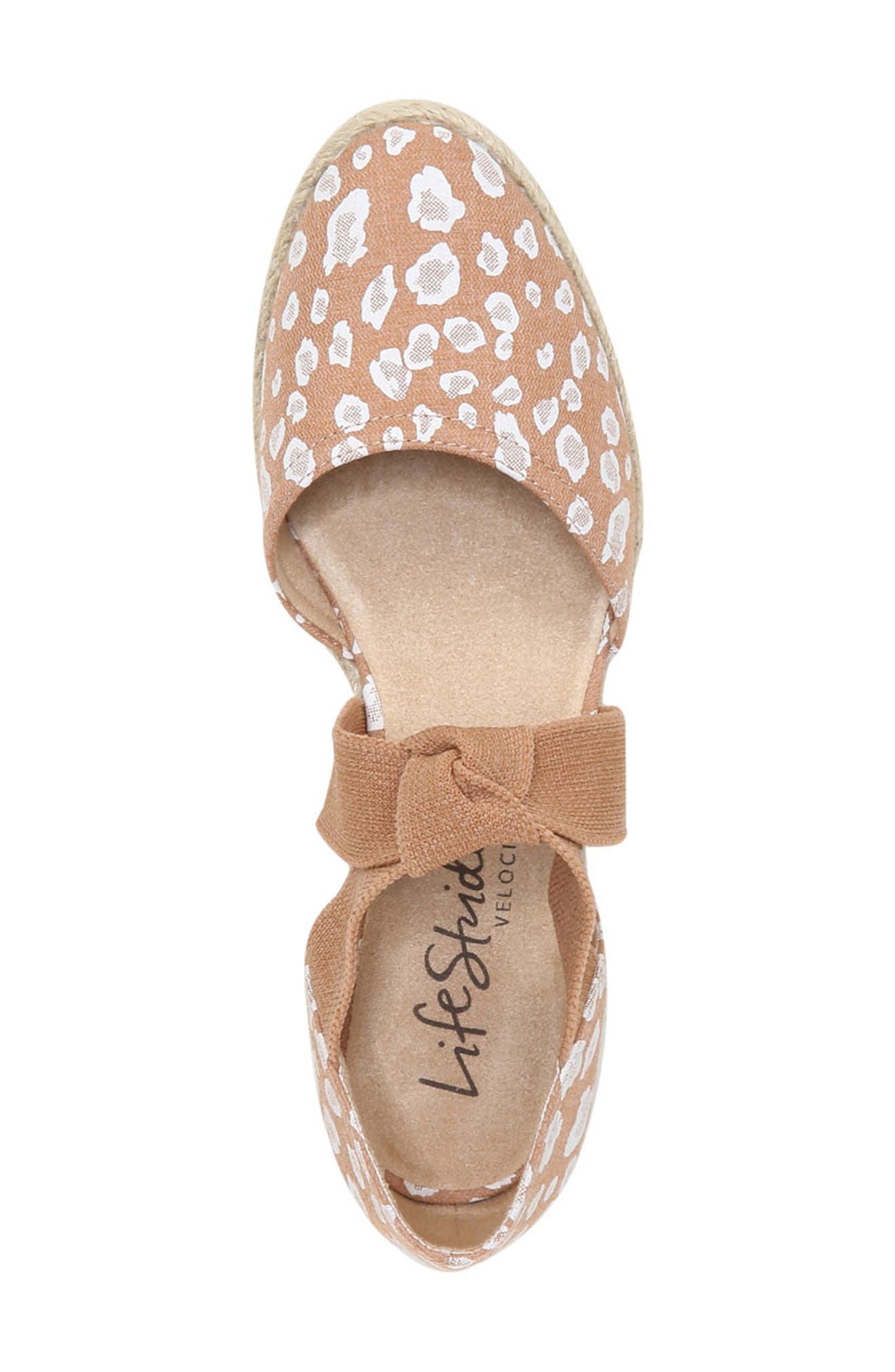 Kascade Wedge Espadrille Sandal - Wide Width Available, Alternate, color, TAN FABRIC