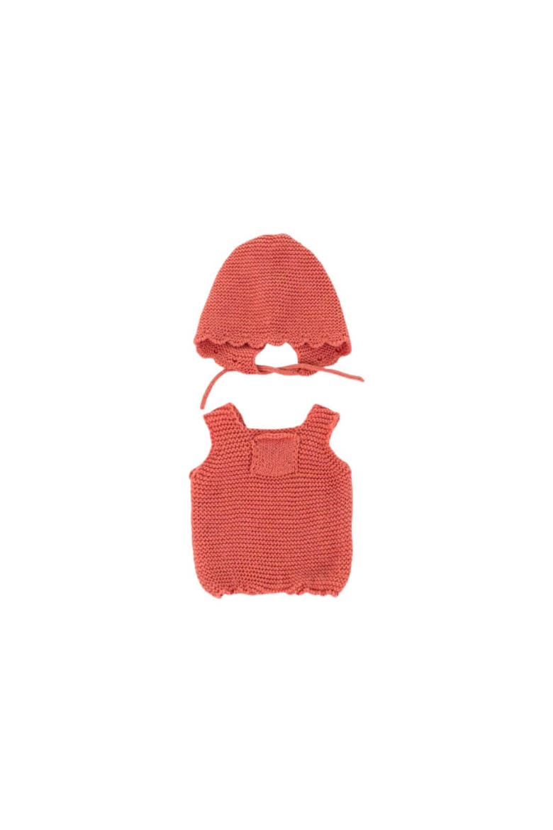 Knitted Doll Outfit for 12 5/8 inch Dolls, Main, color, Orange Multi
