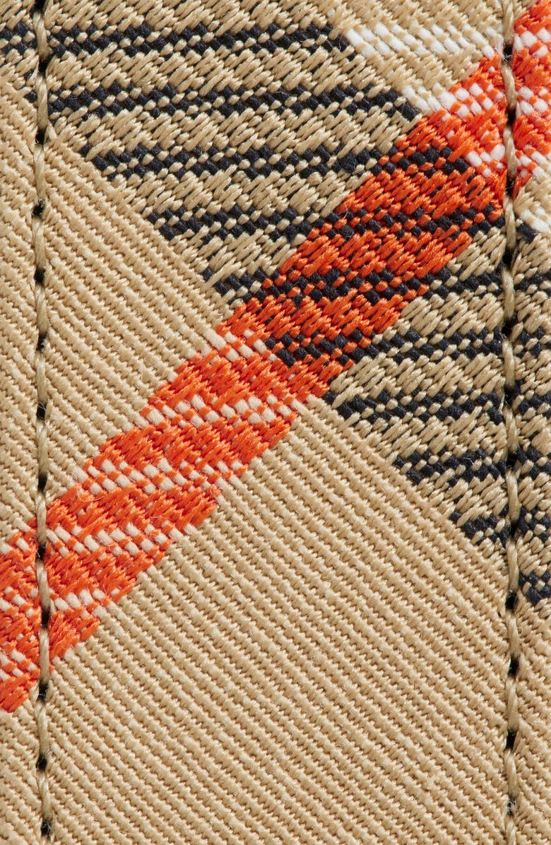 Burberry Cotswolds Check Belt, Alternate, color, Sand