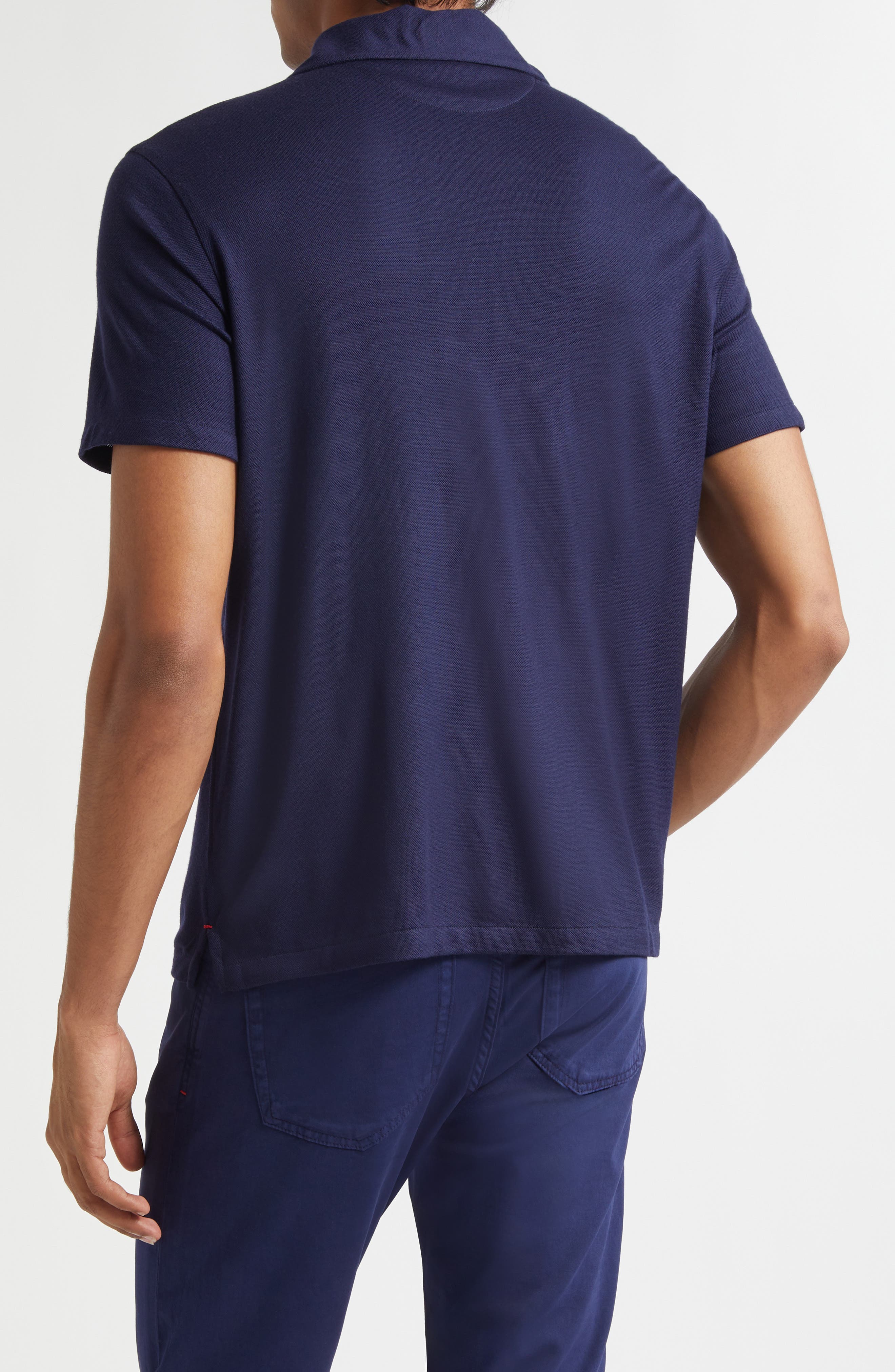 Wool Pique Polo - image 2