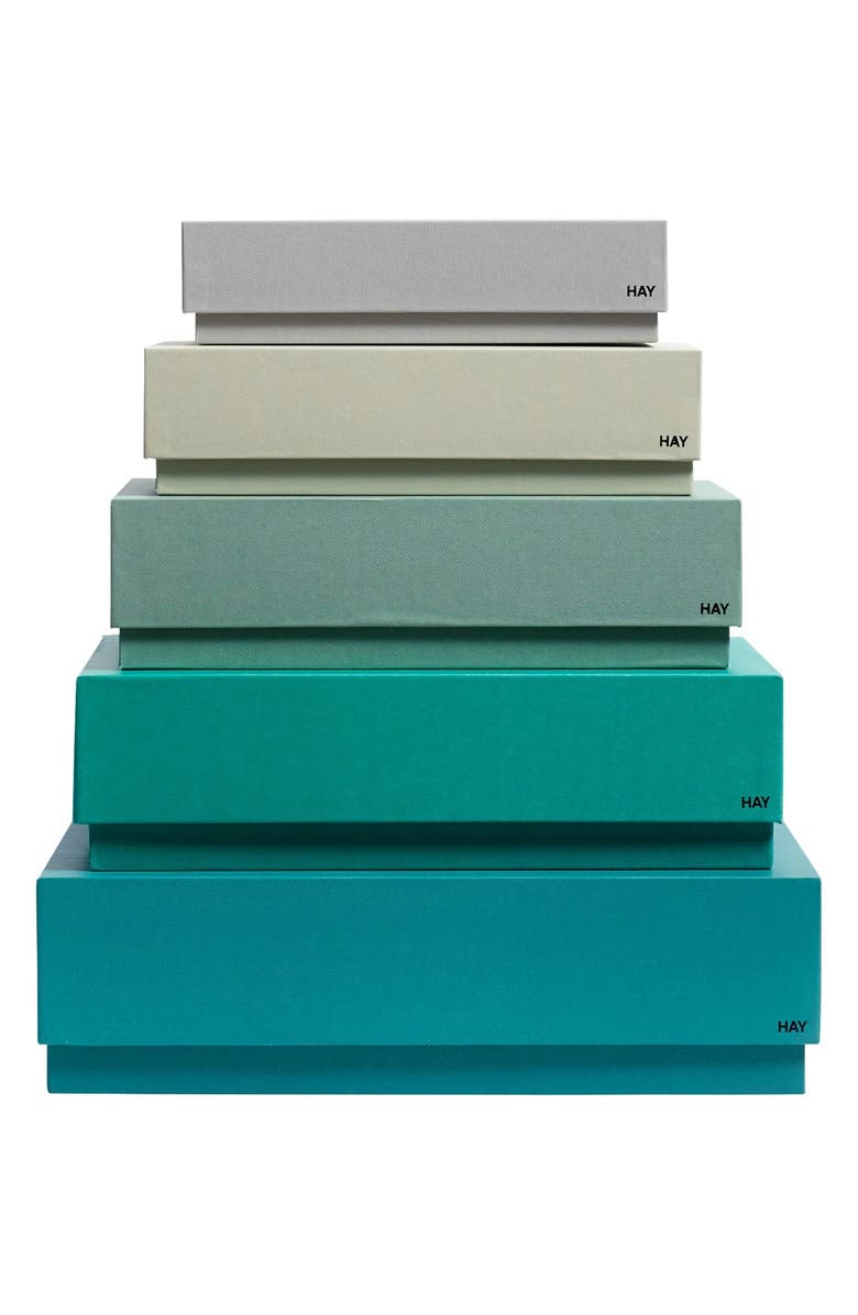 HAY 'Box Box' Storage Boxes, Main, color,