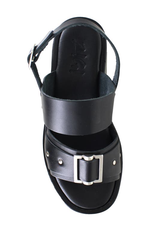 Zigi Belixy Platform Sandal In Black