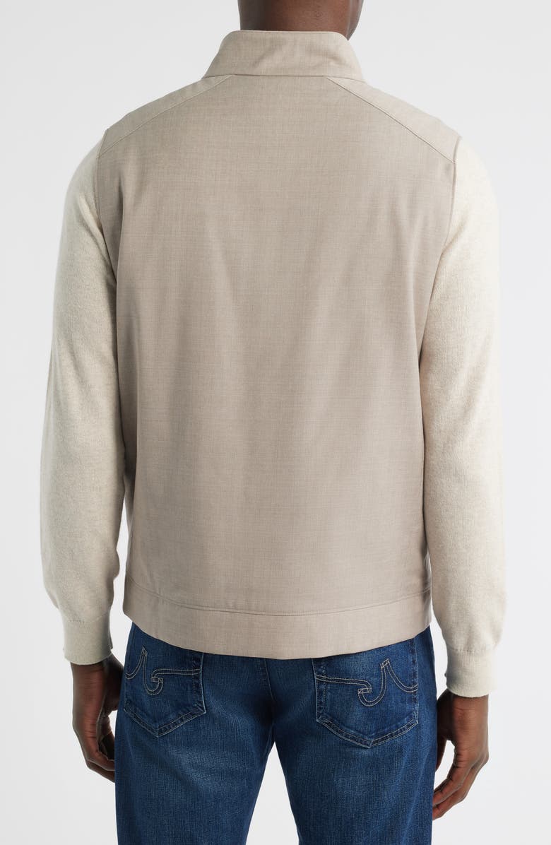 Peter Millar Crown Crafted Excursionist Lite Vest, Alternate, color, Dark Sand