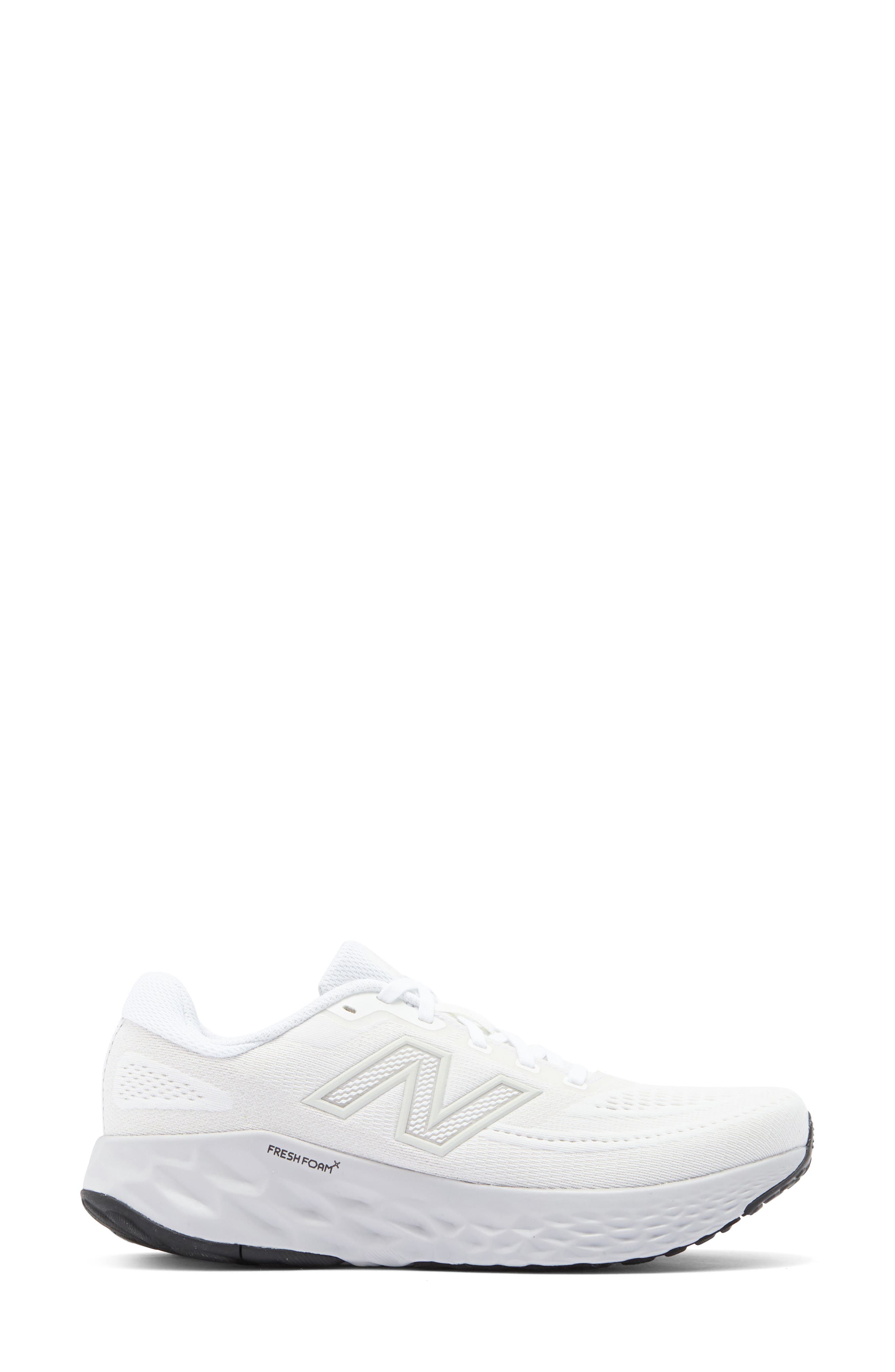 New Balance Evoz V3 Running Shoe, Alternate, color, White/ Grey Matter