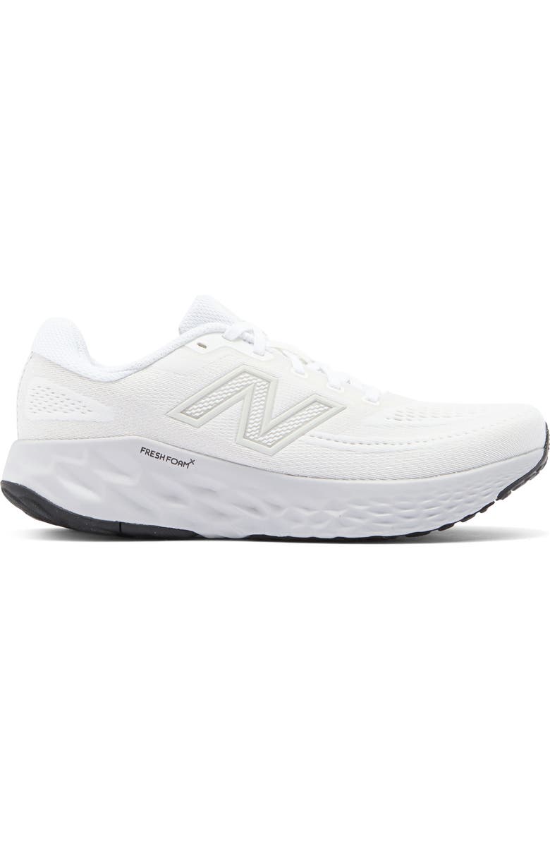 New Balance Evoz V3 Running Shoe, Alternate, color, White/ Grey Matter
