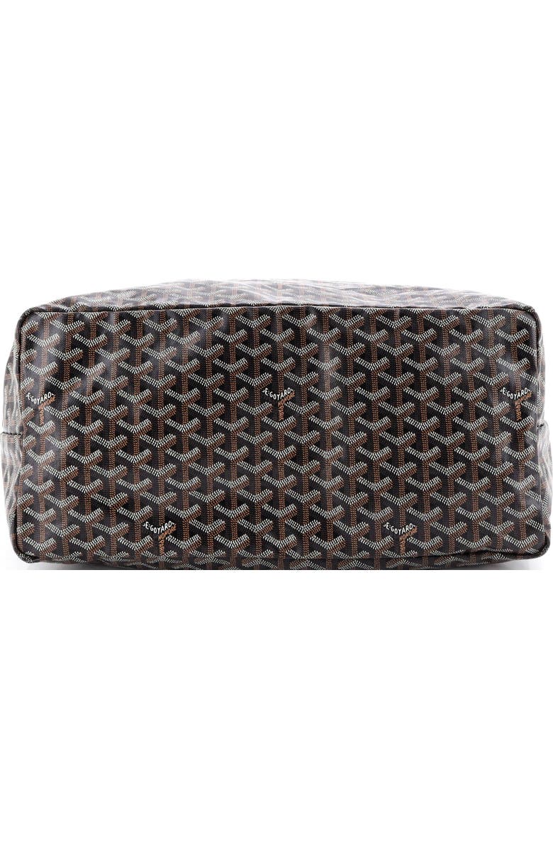 Pre-Owned Goyard Saint Louis Tote Coated Canvas GM, Alternate, color, Black