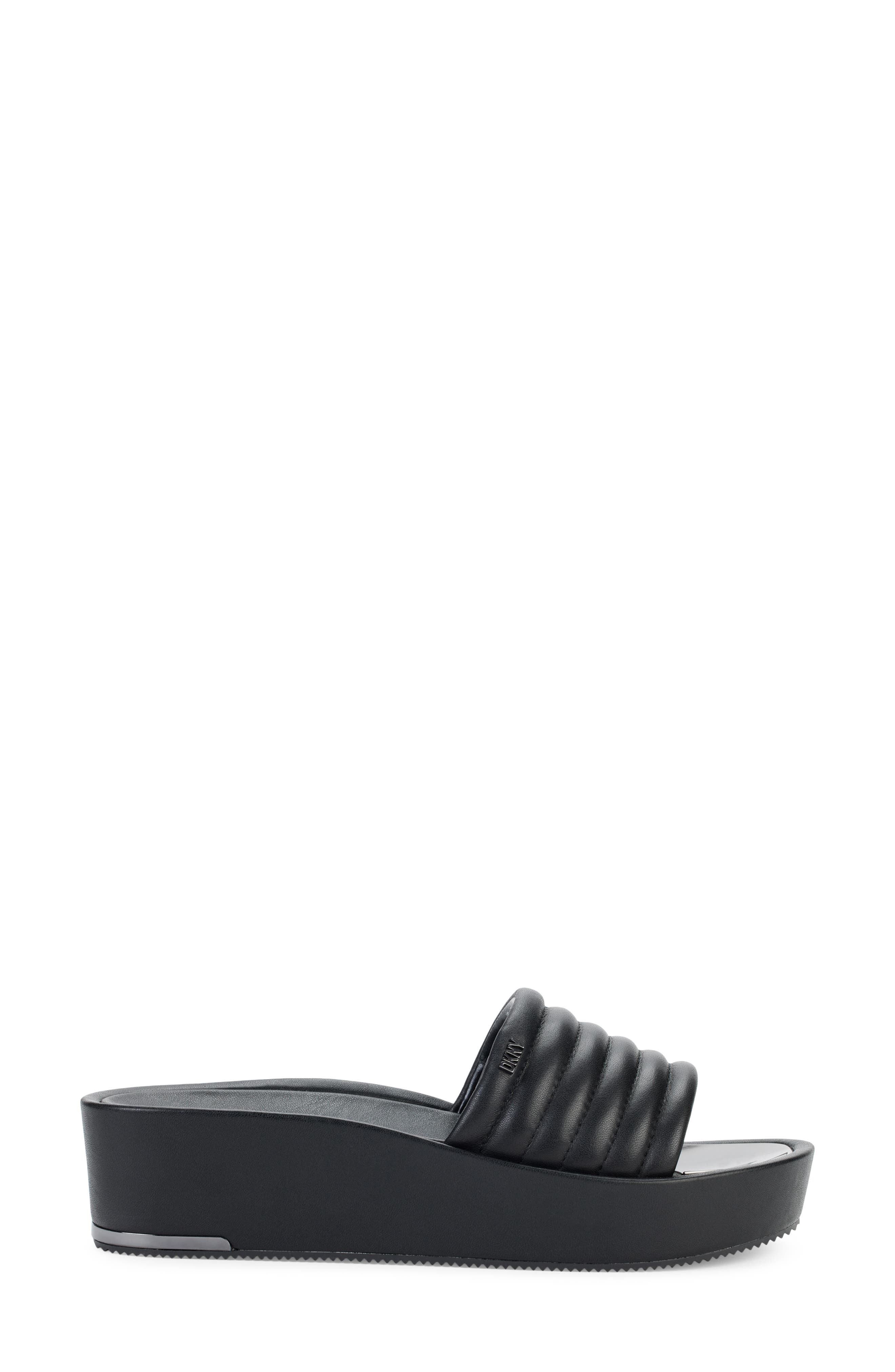 DKNY Jasna Platform Slide Sandal, Alternate, color, 