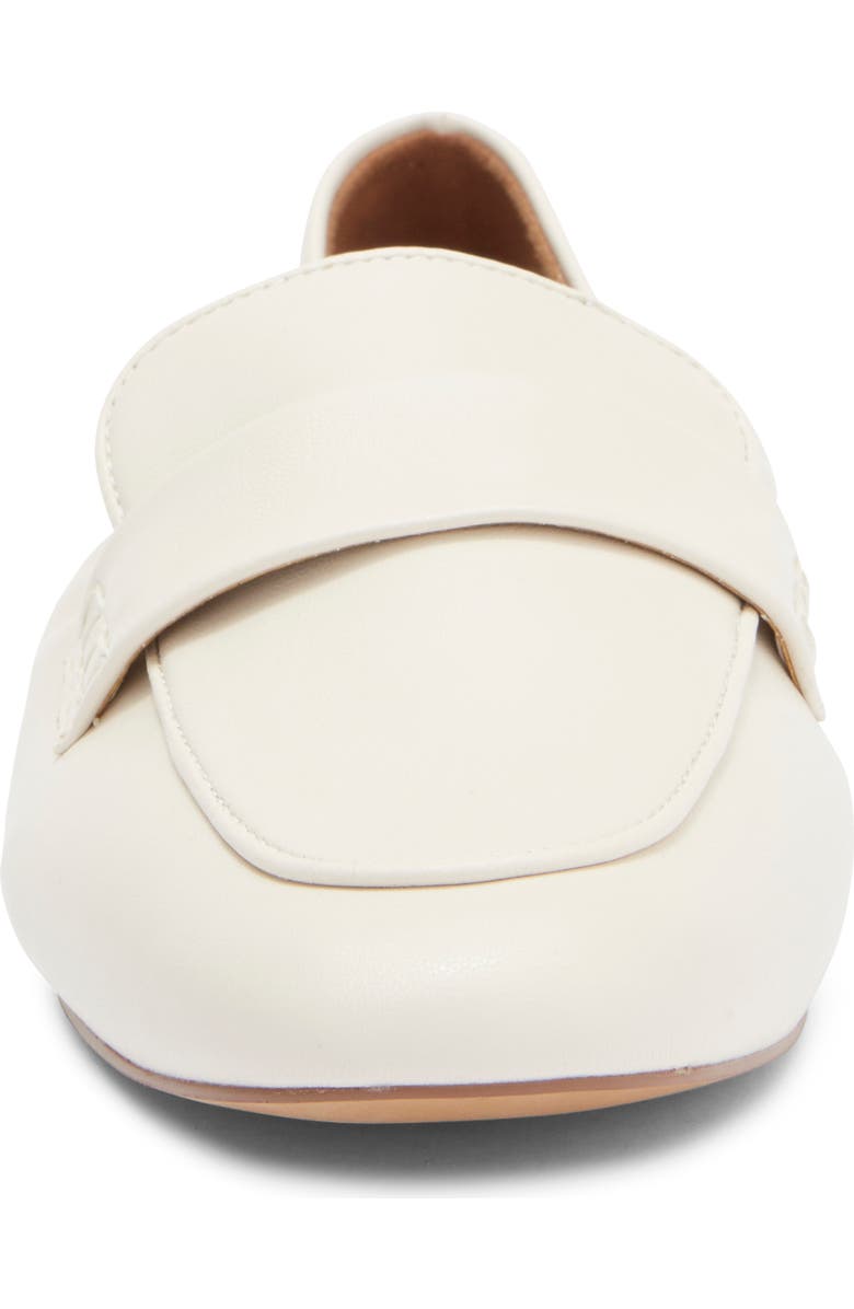 NORDSTROM RACK Michaela Apron Toe Loafer, Alternate, color, Ivory Egret