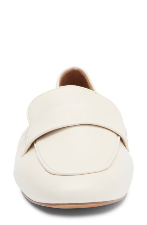 Nordstrom Rack Michaela Apron Toe Loafer In Ivory Egret