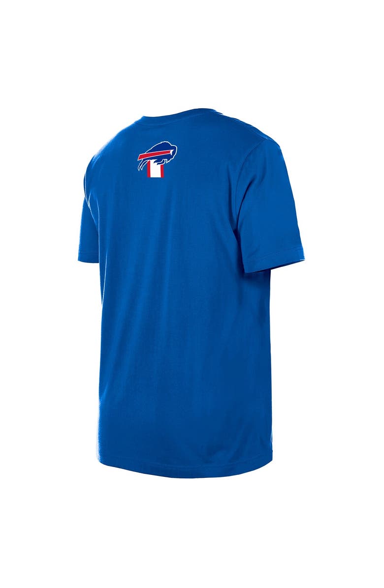 New Era Men's New Era  Blue Buffalo Bills 3rd Down High Density Print T-Shirt, Alternate, color, Blue