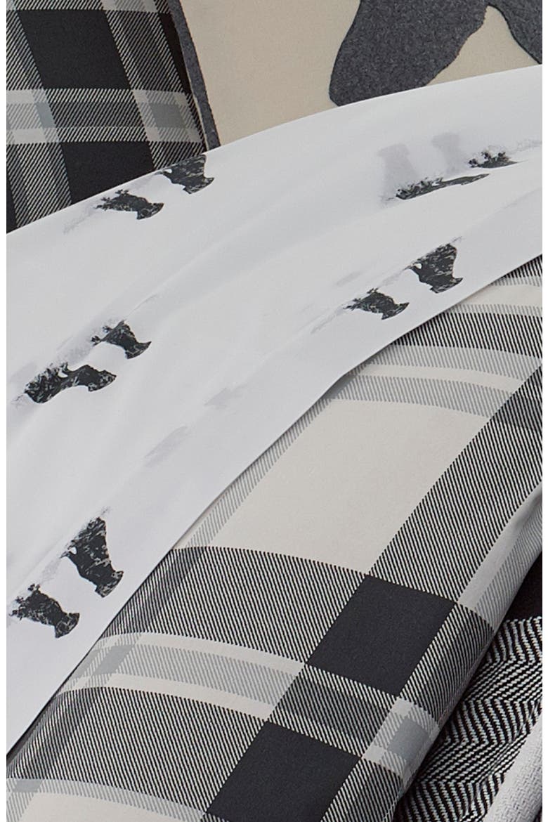 Coal Creek Plaid Twin Comforter & Sham Set, Alternate, color, CHARCOAL