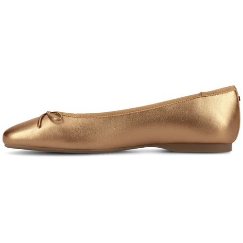 Birdies Hummingbird Ballet Flat In Gold