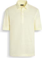 ZEGNA Linen Polo