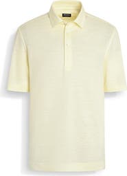 ZEGNA Linen Polo
