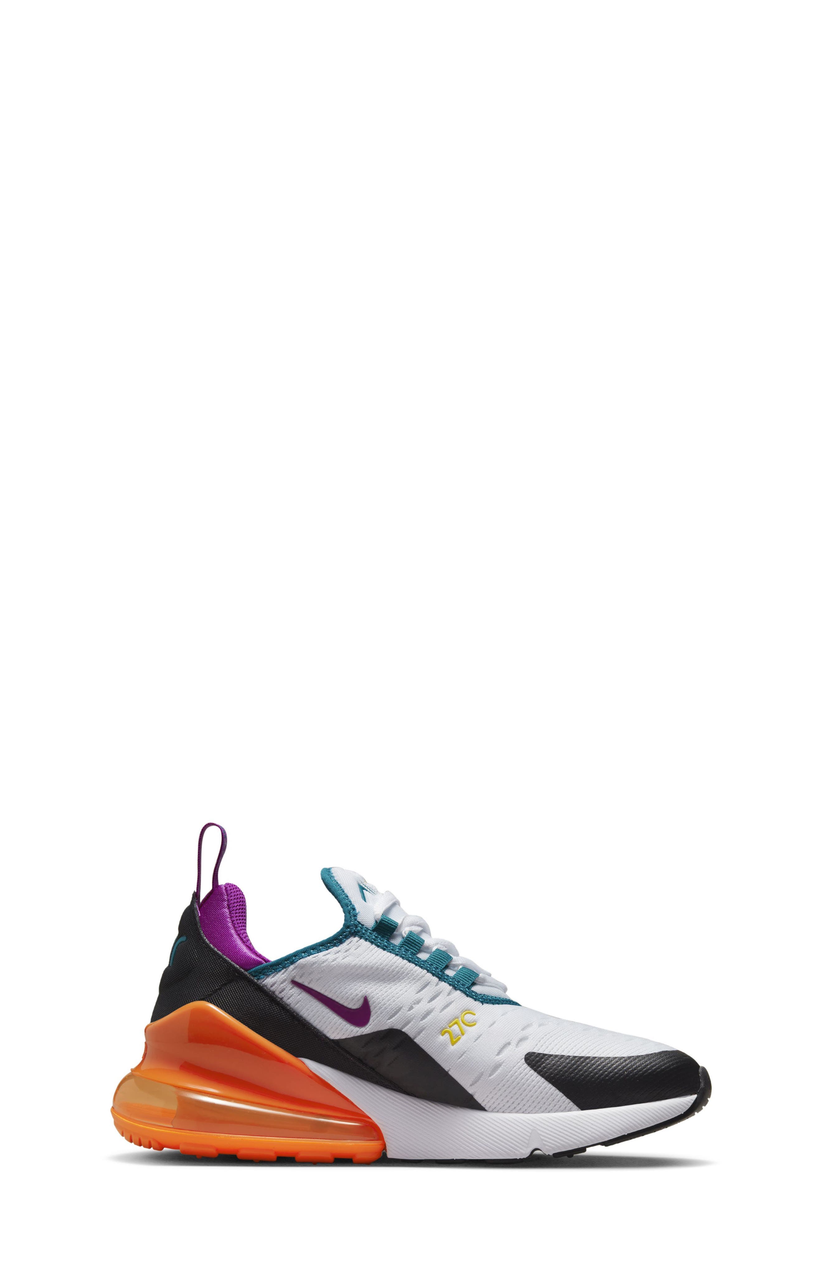 Nike Kids' Air Max 270 Sneaker, Alternate, color, 