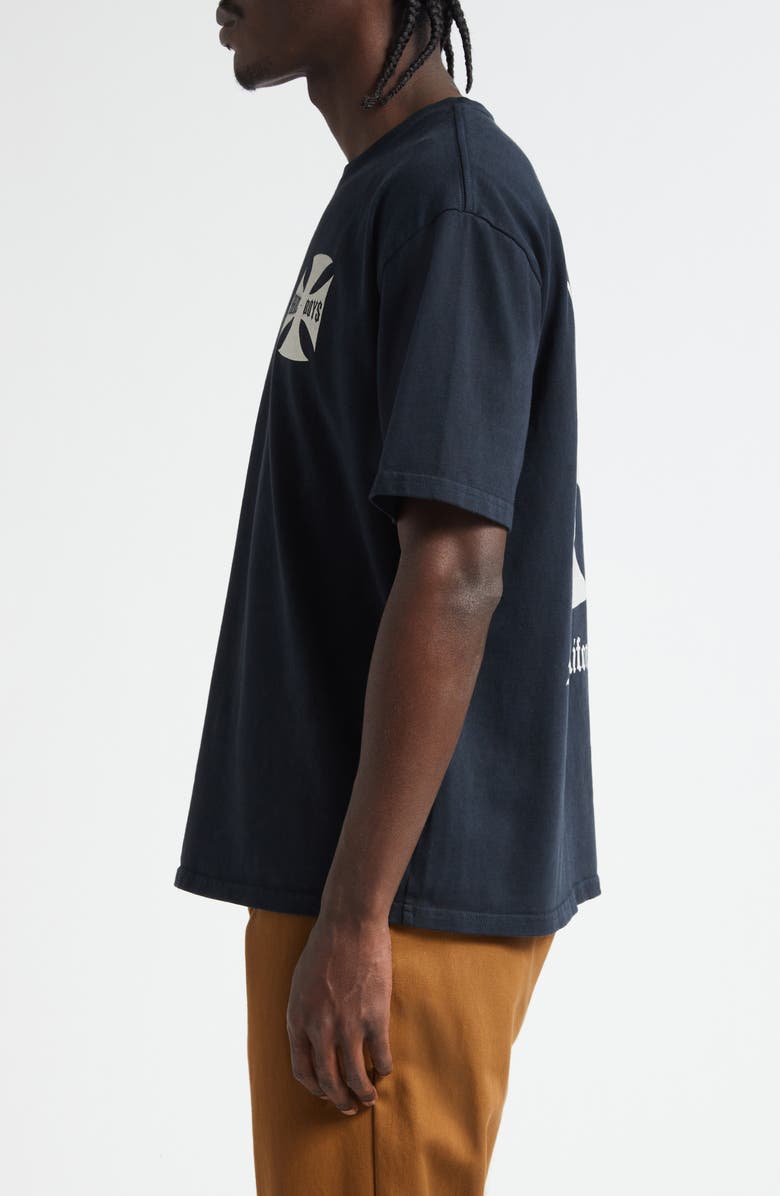 Rhude Regular Fit Rhude Boys Graphic T-Shirt, Alternate, color, 