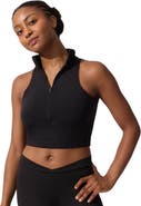 CAPEZIO Team Basics Mock Neck Top