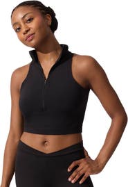 CAPEZIO Team Basics Mock Neck Top
