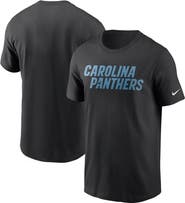 Nike Men's Nike Black Carolina Panthers Team Wordmark T-Shirt