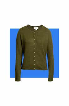 Roll Collar Cardigan