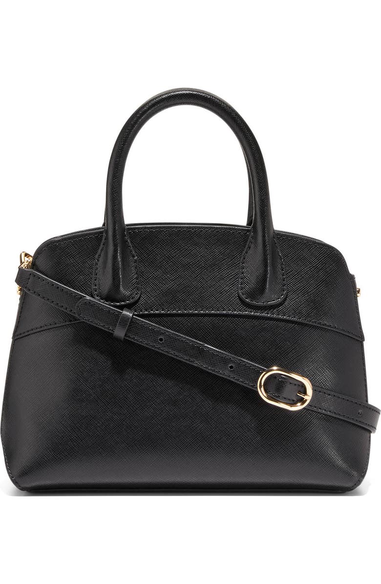 Cole Haan The Lady Small Satchel Bag, Alternate, color, Black