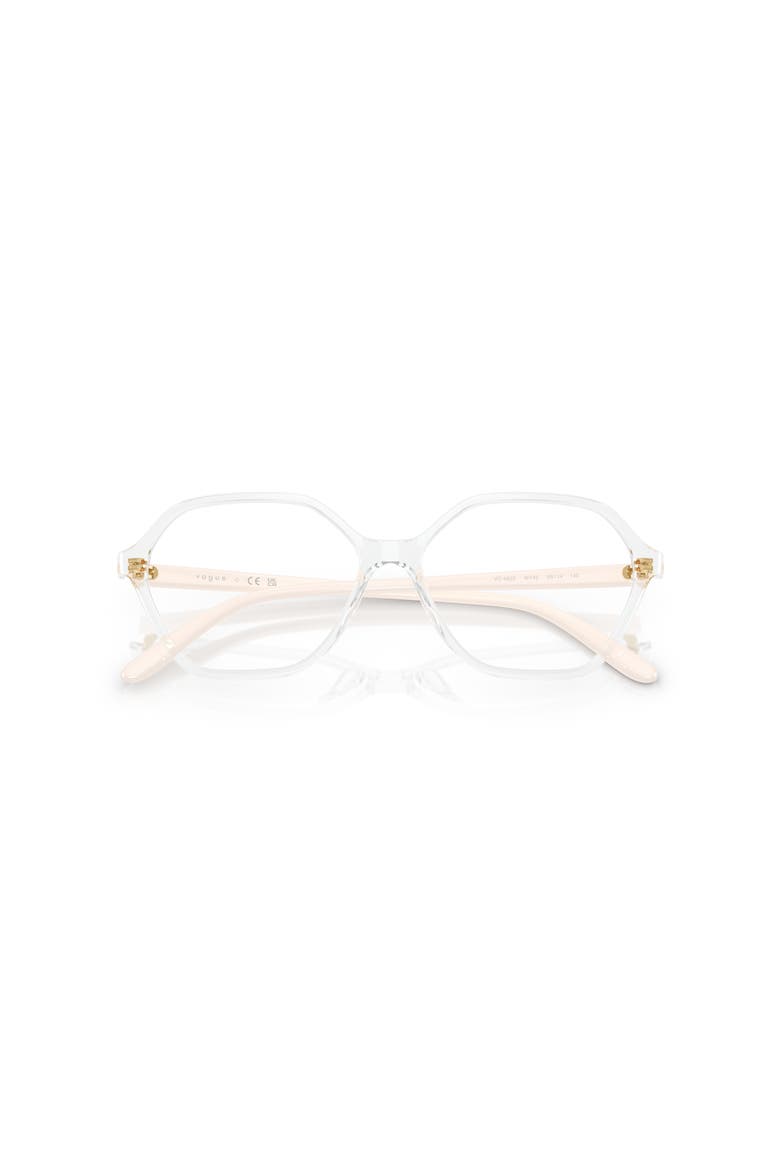 55mm Irregular optical glasses, Alternate, color, Transparent