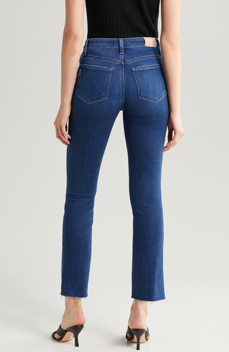 PAIGE Cindy Raw Edge Straight Leg Jeans, Alternate, color, Foreign Film