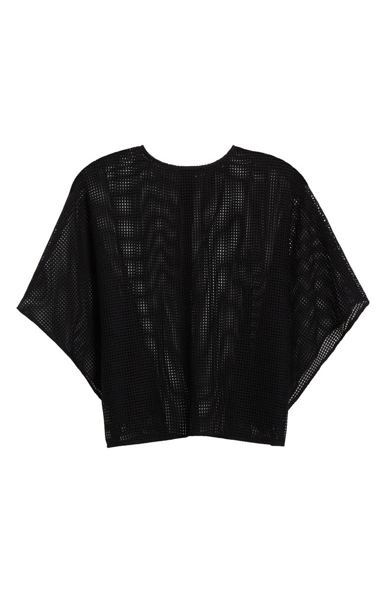 FFORME Tenley Draped Mesh Top, Alternate, color,