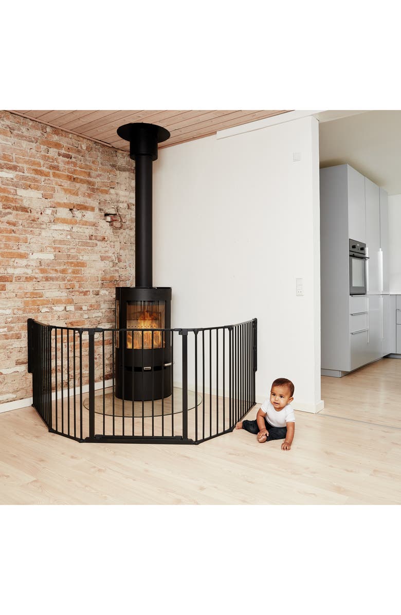 BabyDan Flex XL Metal Hearth Gate, Alternate, color, 