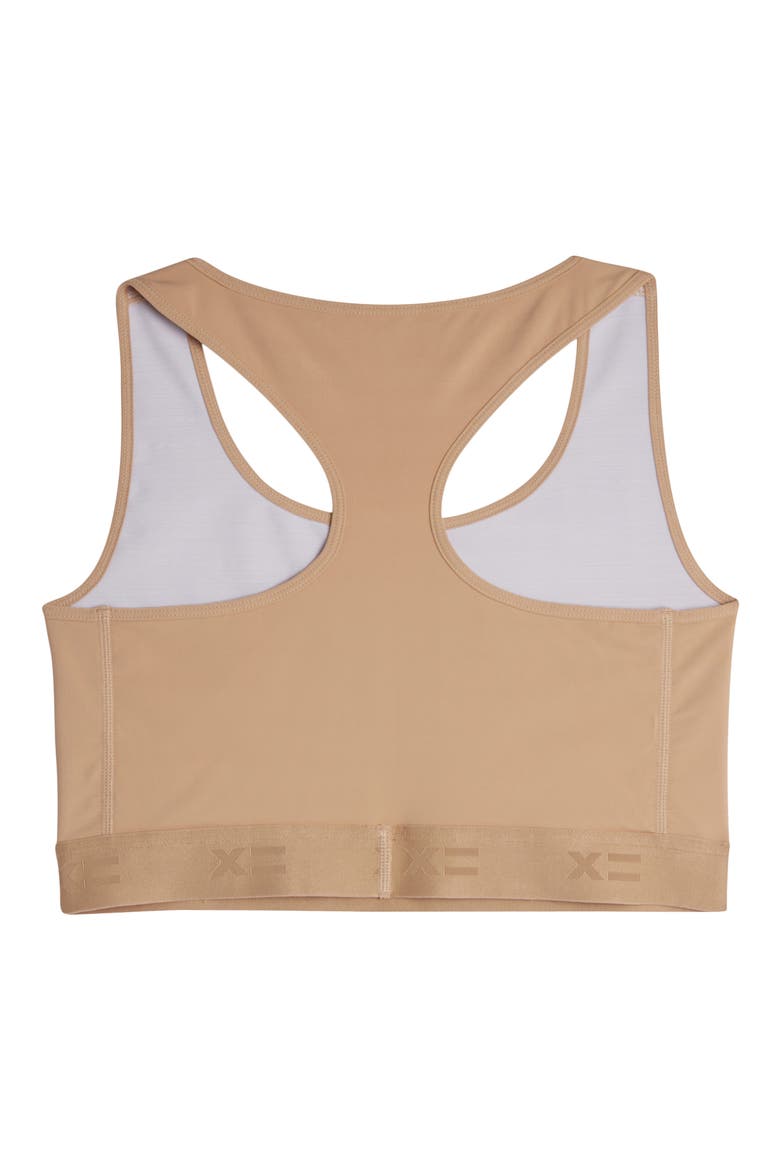 Compression Plus Racerback Crop Top, Alternate, color, CHAI