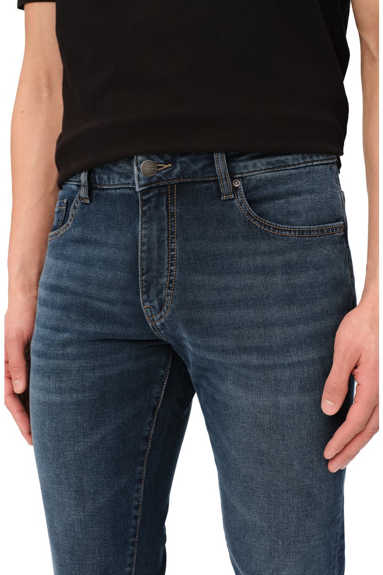 AMS Slim Fit Knit Jeans, Alternate, color, PORTER