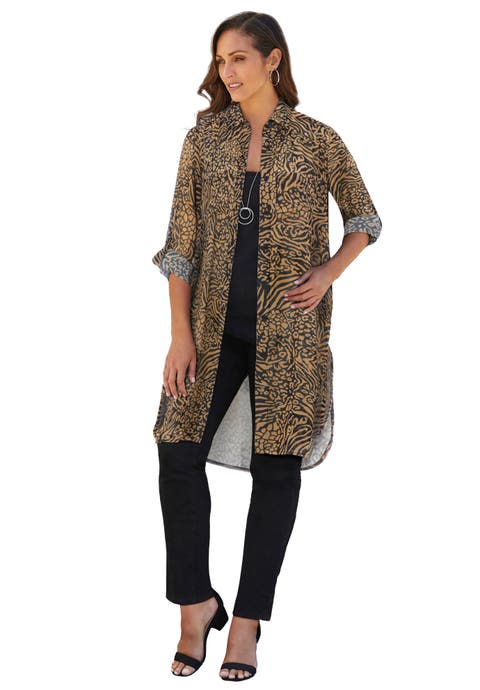 Sheer Georgette Mega Tunic (Plus)