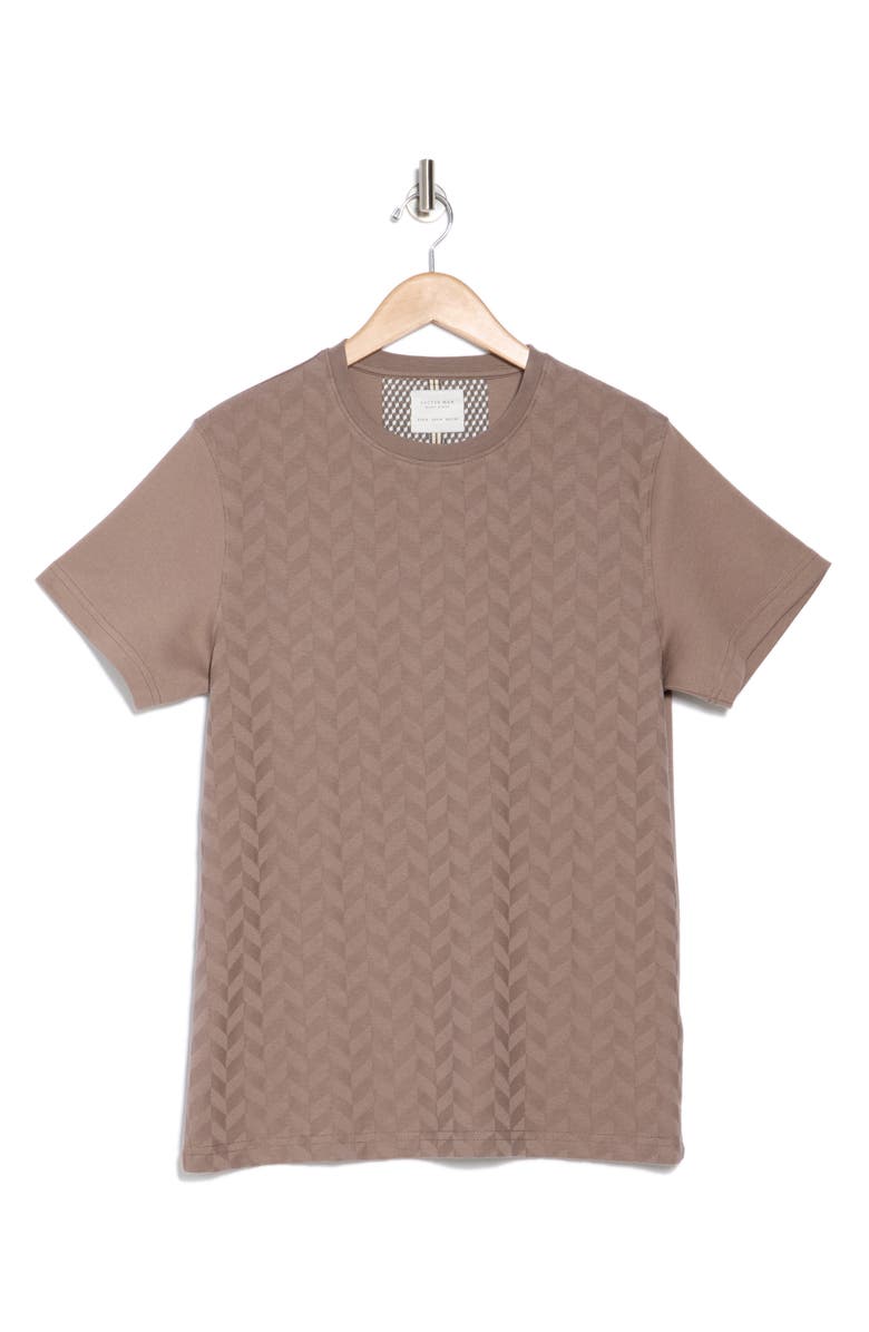 DENIM AND FLOWER Textured T-Shirt, Alternate, color, 