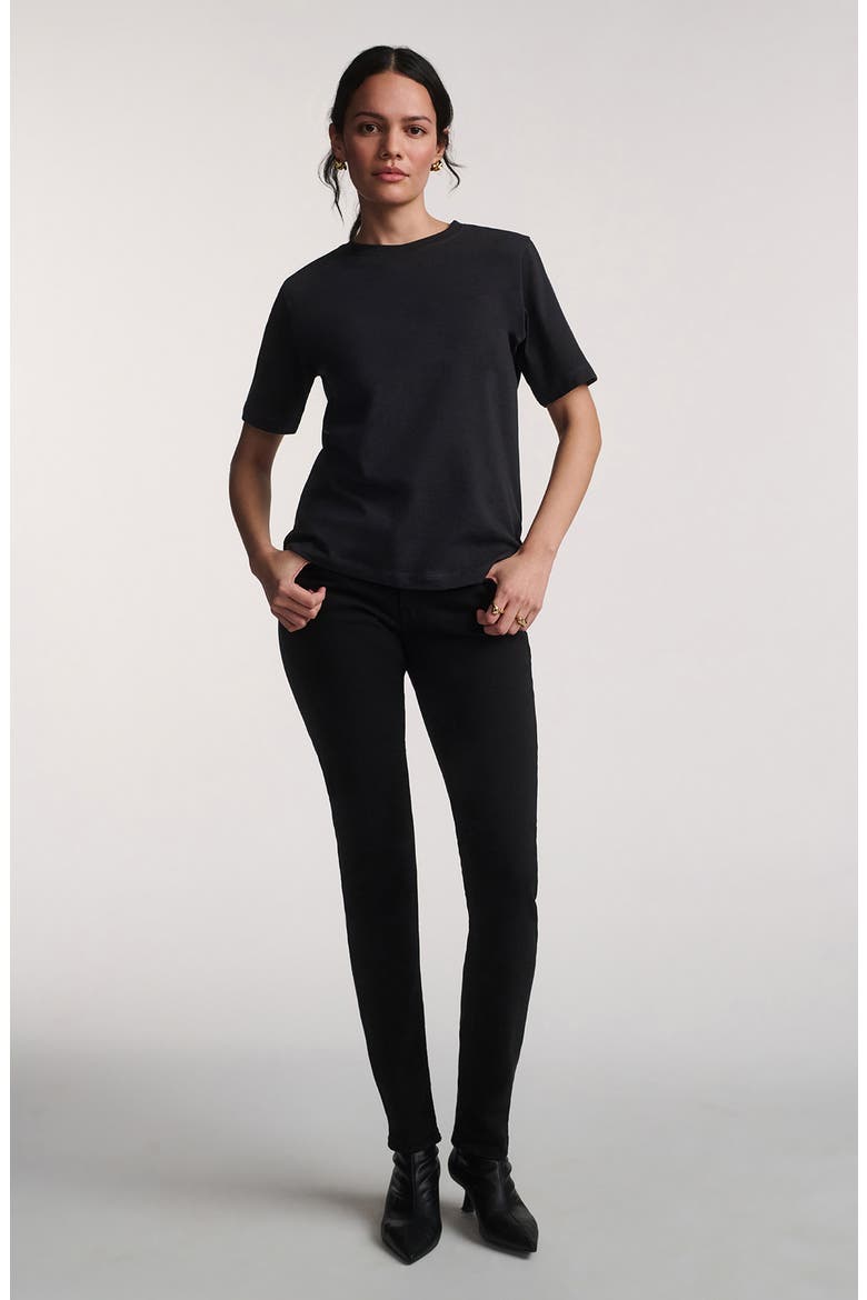 Basic Crewneck T-Shirt, Alternate, color, PHANTOM