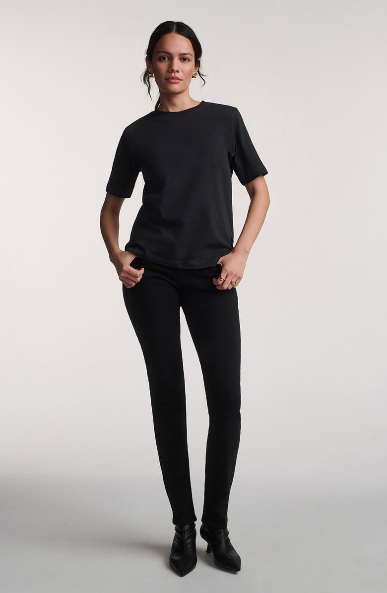 Mavi Jeans Basic Crewneck T-Shirt, Alternate, color, Phantom