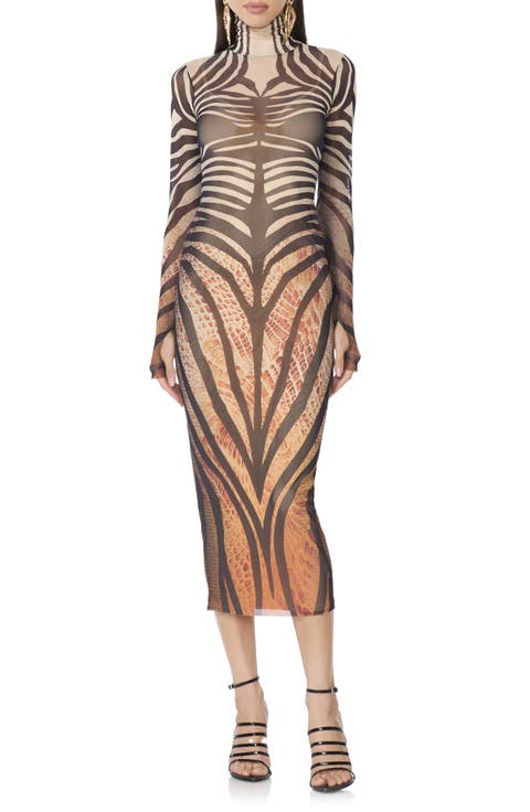 Shailene Turtleneck Midi Dress