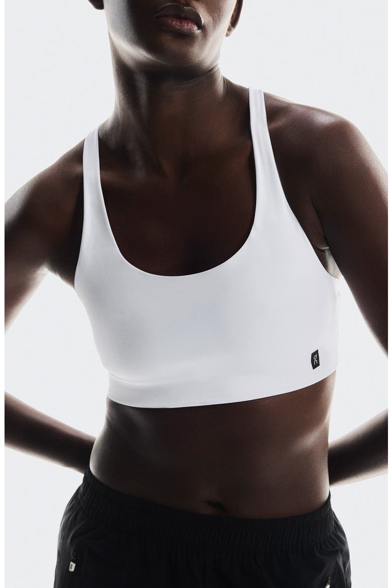 Studio Sports Bra, Main, color, WHITE