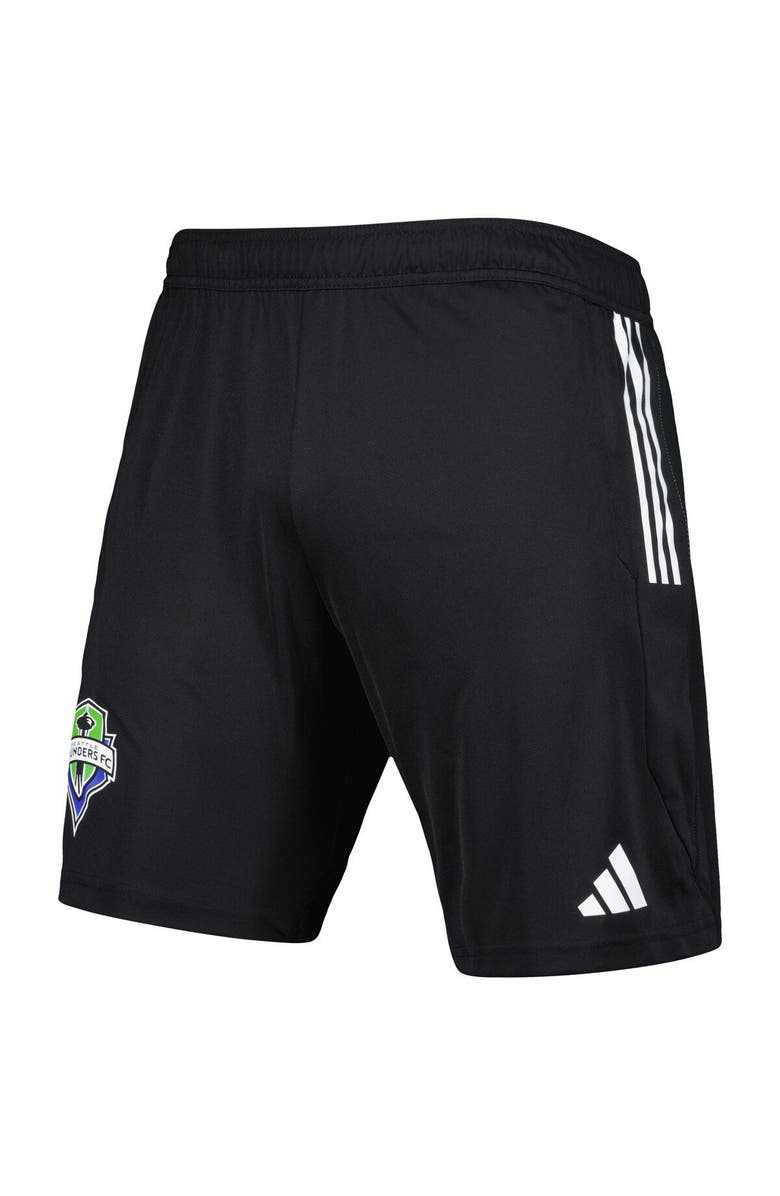 adidas Men's adidas Black Seattle Sounders FC 2023 On-Field AEROREADY Training Shorts, Alternate, color, Black