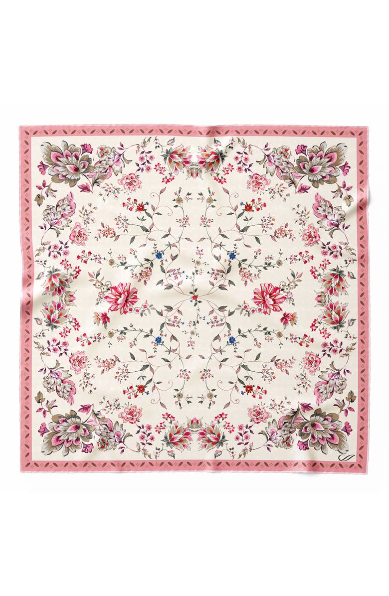 Elizabetta Jenna - Silk Bandana, Main, color, Pink