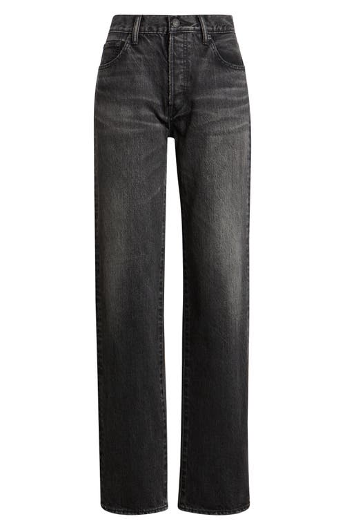 Moussy Vintage Melbourne Straight Leg Jeans In Multi