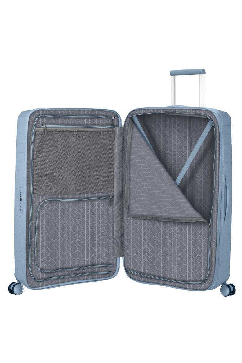 Fastfoward Expandable Hardside 30" Checked Spinner, Alternate, color, Steel Blue