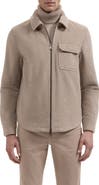 Bugatchi Wool Blend Shirt Jacket