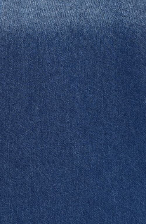 Bayeas Oversize Denim Shirt Jacket In Blue