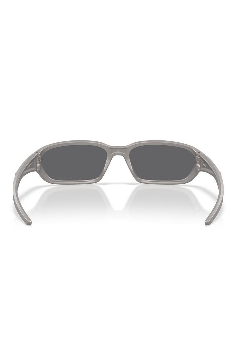 Terraforma 58mm Prizm™ Polarized Rectangular Sunglasses, Alternate, color, TITANIUM / PRIZM BLACK