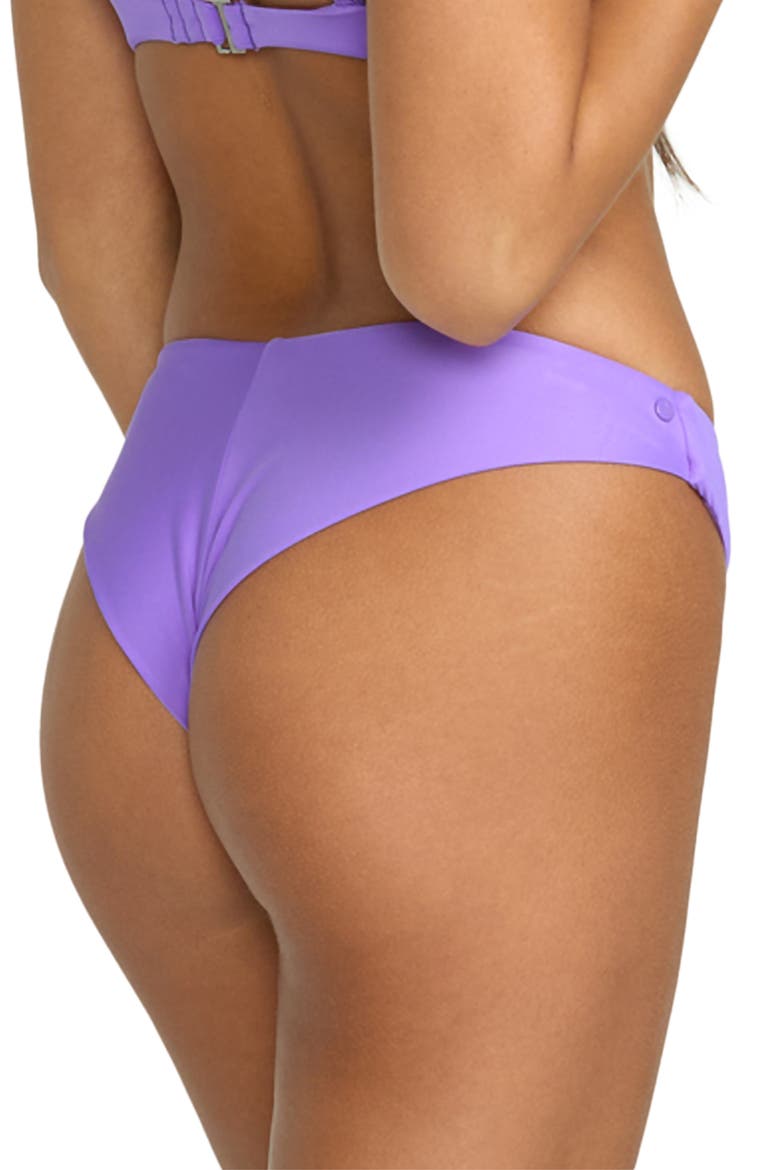 Simply Seamless Cheekini Bikini Bottoms, Alternate, color, PURPLE PASSION