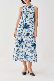 Reistor Floral Sleeveless Maxi Dress