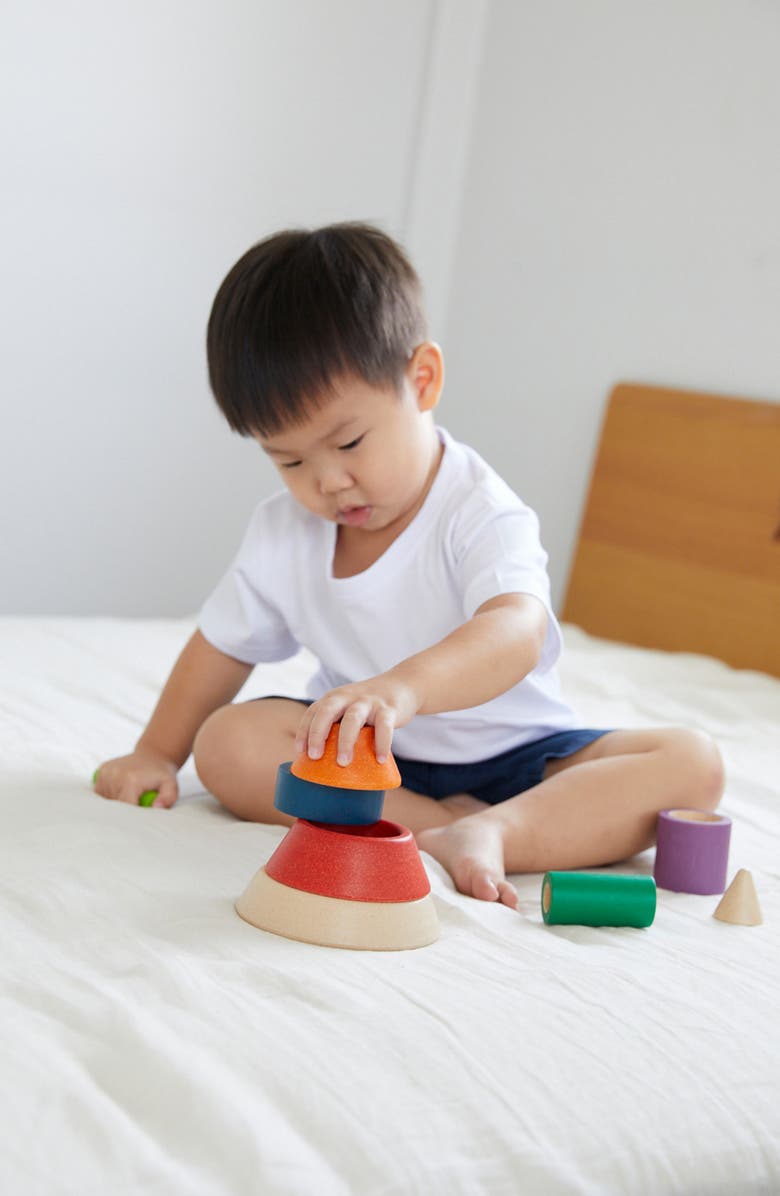 PlanToys<sup>®</sup> Cone Sorting Playset, Alternate, color, Assorted